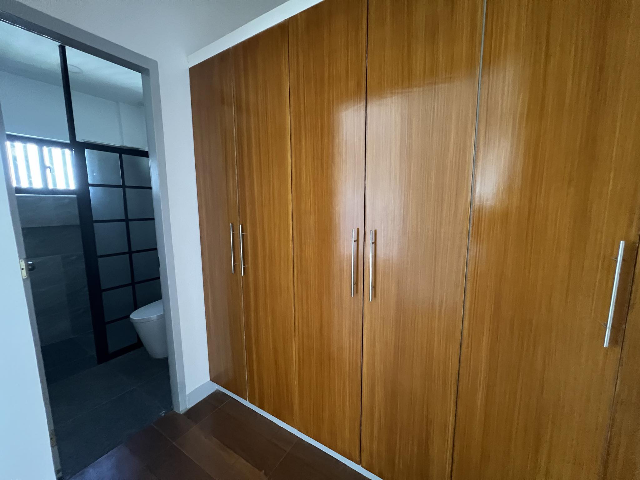 Bathroom and closet area