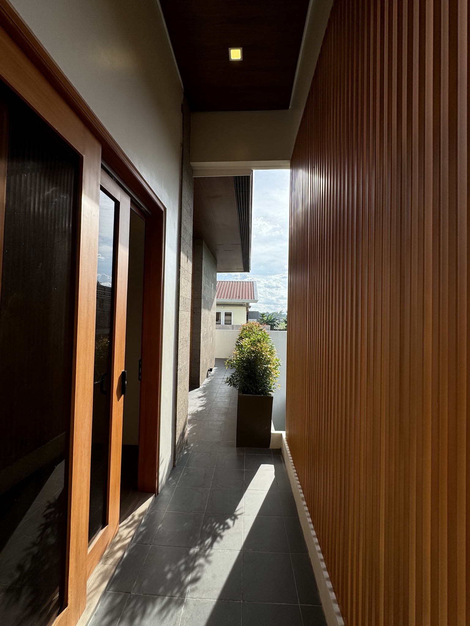 second floor corridor